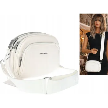 Kabelka Regina Schrecker kabelka, typ kabelka přes rameno, z eko kůže, bílá