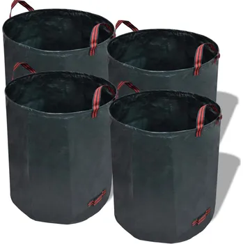 Drogerie vidaXL Odpadkový sáček Zelená 45 x 76 cm Polypropylen [41136]