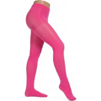 Karnevalový doplněk Punčochy dámské neon růžové