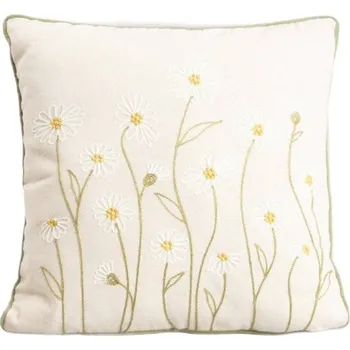 Povlečení Povlak na polštář BOSSE krémový / zelený 739798