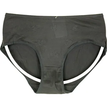 Kalhotky TMN Bambusové kalhotky vzor 768 Velikost: XL- 2XL, Barva: černá