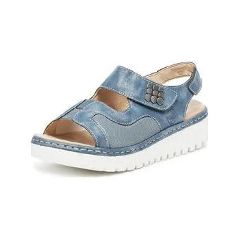 Dámská obuv Sandály Rieker V1389-12 Modrá 39