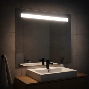 Zrcadlo LED zrcadlo NATUREL 60x65 cm, denní bílá + slevový kód