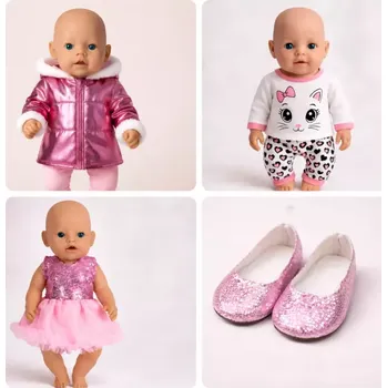 Doplněk pro panenku Sada oblečení pro panenku (6ks)