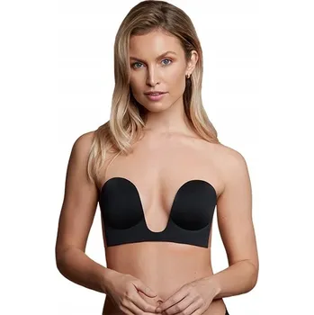 Dámské spodní prádlo Bye Bra bezešvá podprsenka černá velikost C