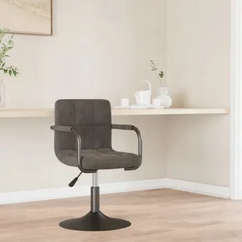 Jídelní židle Židle VidaXL látka šedá 1 ks