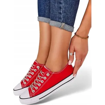 Dámské tenisky ČERVENÉ DÁMSKÉ TENISKY TIMI 37