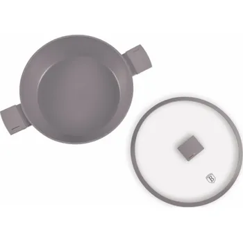 Nádobí Pánev s titanovým povrchem a poklicí 32 cm Taupe Collection BH-8099