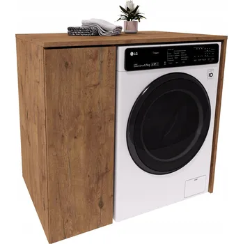 Koupelnový nábytek Skříňka nad pračku Möbelkap dub lancelot, laminovaná deska matná