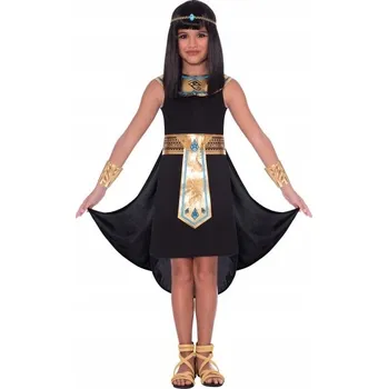 Karnevalový kostým Dětský kostým Kleopatra Černá, velikost 8-10 let