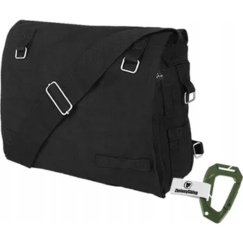 Polní taška přes rameno vojenská kostka chlebník Mil-Tec Bundeswehr černá