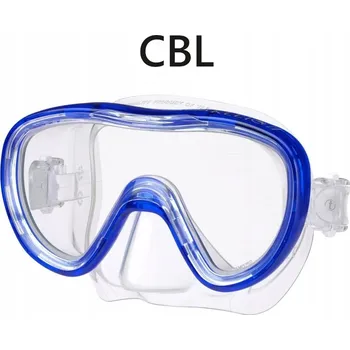 Potápěčská maska Dětská potápěčská Potápěčské Brýle Tusa KLEIO modrá