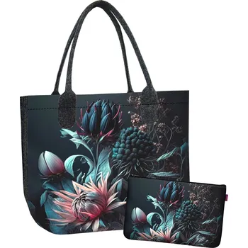 Kabelka Bertoni shopper kabelka vícebarevná