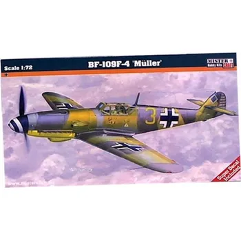 Plastikový model Model MisterCraft BF-109F-4 'Muller' C-38 1:72