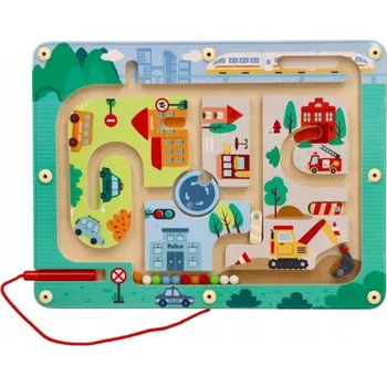 Obraz Magnetický labyrint Lelin Vozidla 29 x 22 cm