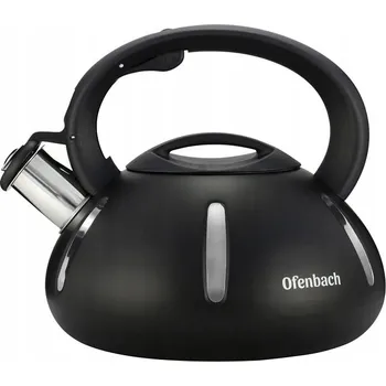 Varná konvice Tradiční ocelová Konvice Kamille 2,5 l černá