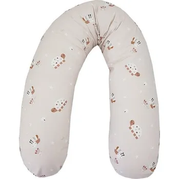 Kojící polštář EKO Polštář ke kojení Bees Beige 180 cm