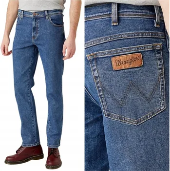 Wrangler Texas Slim pánské džíny se zúženými nohavicemi, velikost 36/34