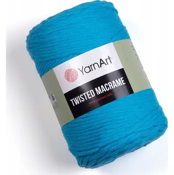 Příze Příze Yarn-Art Twisted Macrame 763 tyrkysová