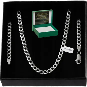 Řetízek Stříbrný Řetízek Pancíř 70 cm/3,5 mm 925 +