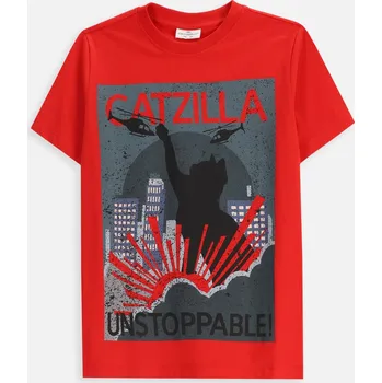 Dětské tričko červené chlapecké 164 Coccodrillo ZC5