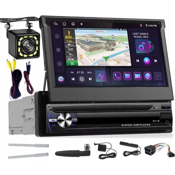 Autorádio AUTORÁDIO 1 DIN ANDROID GPS CARPLAY WIFI USB RDS BLUETOOTH 6/128GB