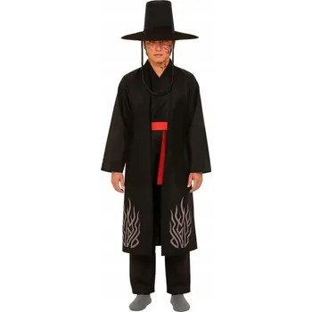 Karnevalový kostým KOSTÝM KPOP ČERNÝ DÉMON LOVCI MONSTER PŘEVLEK KARNEVAL L