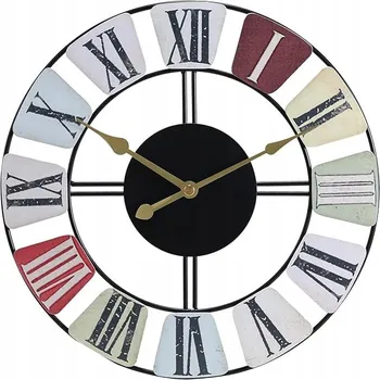 Hodiny Nástěnné Hodiny Kulatý Tiché analogové římské číslice 40cm