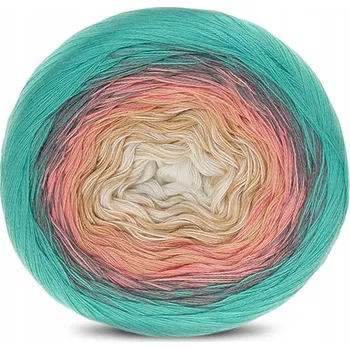 Příze Ombre příze Summer Soft Cake, barva 50006