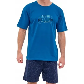 Pánské pyžamo Cornette pánské pyžamo 326/274 Pixels krátký rukáv, velikost M