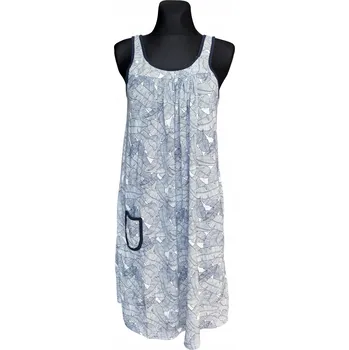 Dámská noční košile Noční košile Asma s ramínky, nad kolena, velikost XXL