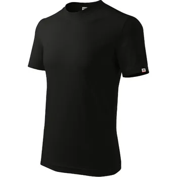 Pánské tričko MALFINI Base R06 Tričko unisex - 6XL černá 01 (brand label)