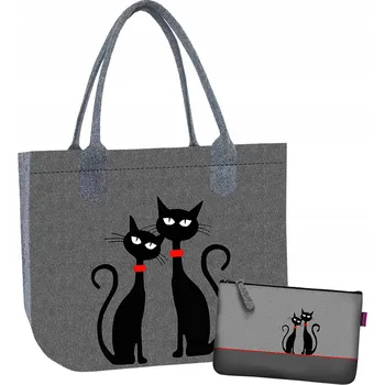 Kabelka Bertoni shopper kabelka vícebarevná