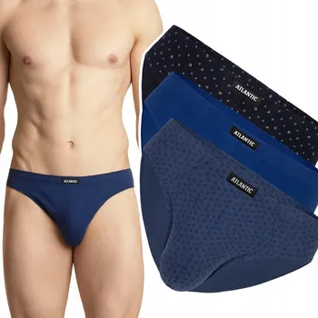 Slipy 3-BALENÍ slipů slipy bavlna Atlantic XXL