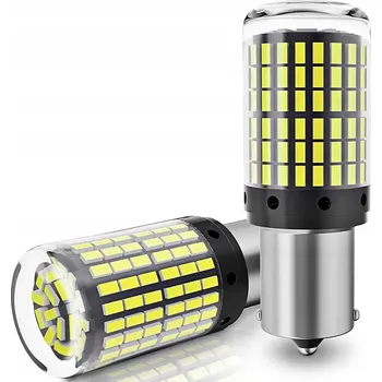 Autožárovka LED autožárovka BA15S Canbus 144SMD P21W 12V 18W 2 ks