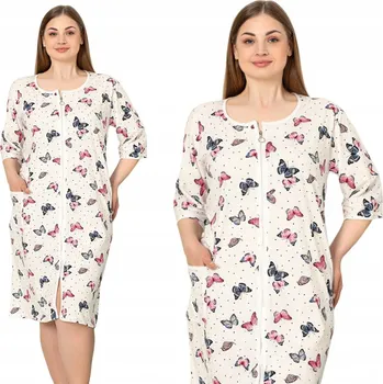 Dámský župan La Penna dámský župan ke kolenům, velikost XXL