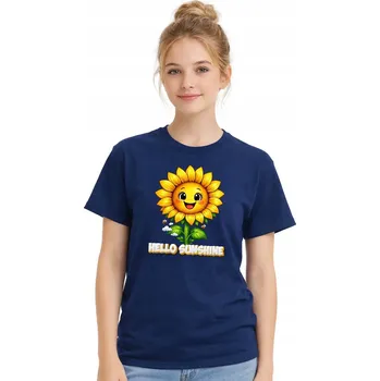 Chlapecké tričko Sunflower Tričko Pohádkové Dětské Tmavě Modré 12-14 Let