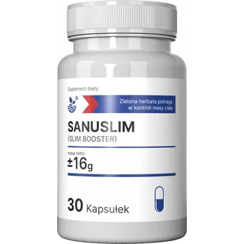 Doplněk stravy Sanuslim kapsle 30 ks zelený čaj bez cukru