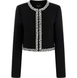 GUESS Blejzr Marciano černá / průhledná