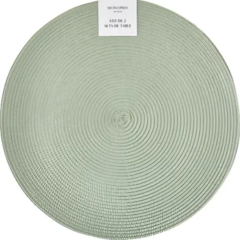 prostírání Monoprix Kulaté prostírání, 38 cm, sada 2 ks 2ks