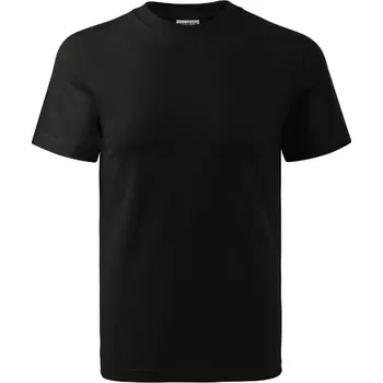 Pánské tričko MALFINI Base R06 Tričko unisex - 4XL černá