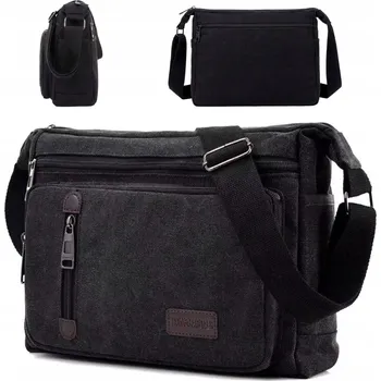 PÁNSKÁ KABELKA PŘES RAMENO DO PRÁCE MĚSTSKÁ NA DOKUMENTY TAŠKA CASUAL VINTAGE