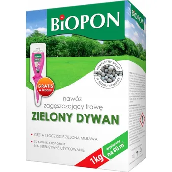 Hnojivo BOPON Hnojivo pro zhoustnutí trávníku ZELENÝ KOBEREC Biopon 1kg