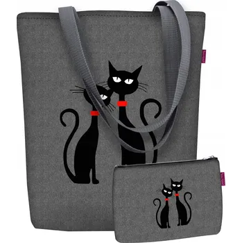 Kabelka Bertoni shopper kabelka vícebarevná