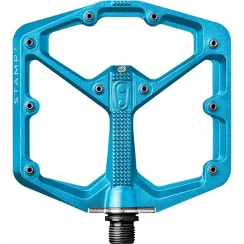 Pedál na kolo Platformové pedály crankbrothers Stamp 7 Large modré