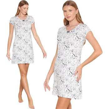 Dámská noční košile NOČNÍ MORELLA nad KOŠILE , krátká, letní, ELEGANTNÍ viskózová, velikost M