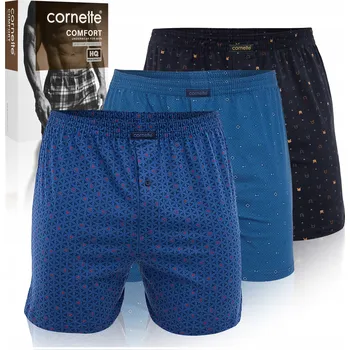Pánské oblečení Cornette Spodní Prádlo Boxerky vícebarevné, velikost XL