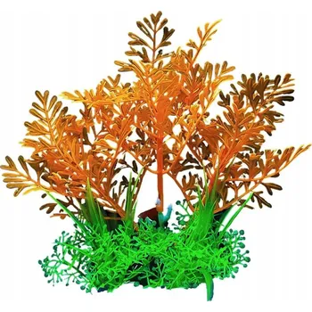 Dekorace do akvária AQUA NATURA Umělá rostlina dekorace do akvária terária 15 cm