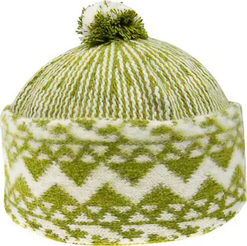 Čepice Tonak Triton 011_000015 žlutozelená/smetanová uni