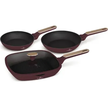 Pánev Sada Berlingerhaus pánví s titanovým povrchem 4 ks Leonardo Nordic Collection